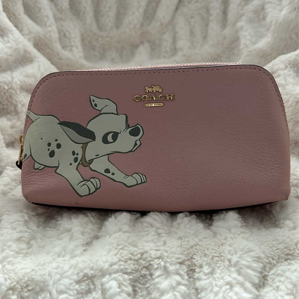 Coach Pink Dalmatian Print Bag